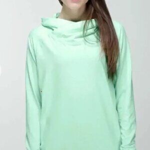 Lululemon Athletica Mint Green Cowl-Neck Top